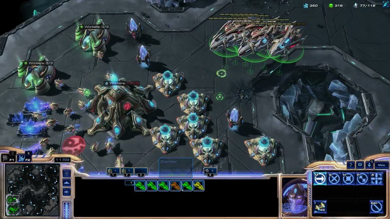 StarCraft 2 | 2026 02 16 | 1v1 Protoss vs MicroMachine v1.18.0 (Terran AI) | Ice and Chrome LE