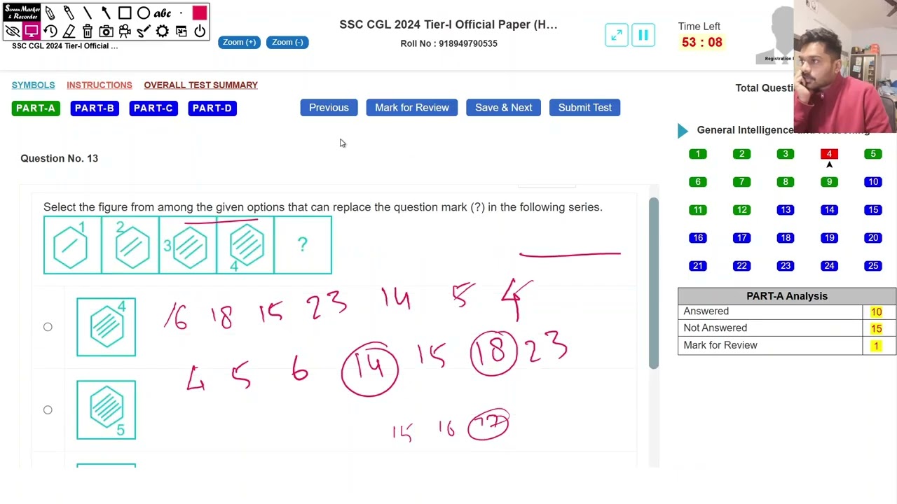 PROJECT PARTH – By an Aspirant, For Aspirants - DAY 2 MOCK SSC CGL 2024 T-1 12 Sept,2024 Shift 3