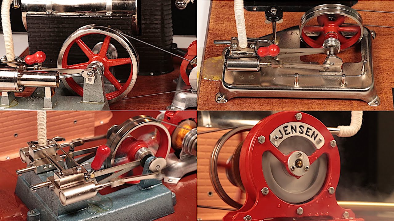 Jensen Model Steam Engine Collection (20G, 25G, 95G, 55G) | Authentic Sound