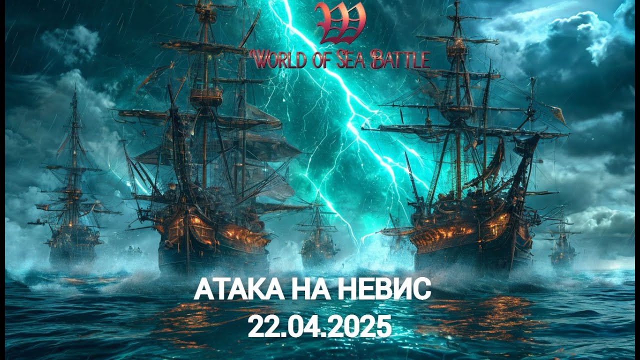 World Of Sea Battle  Ч☠Ф vs RED НЕВИС