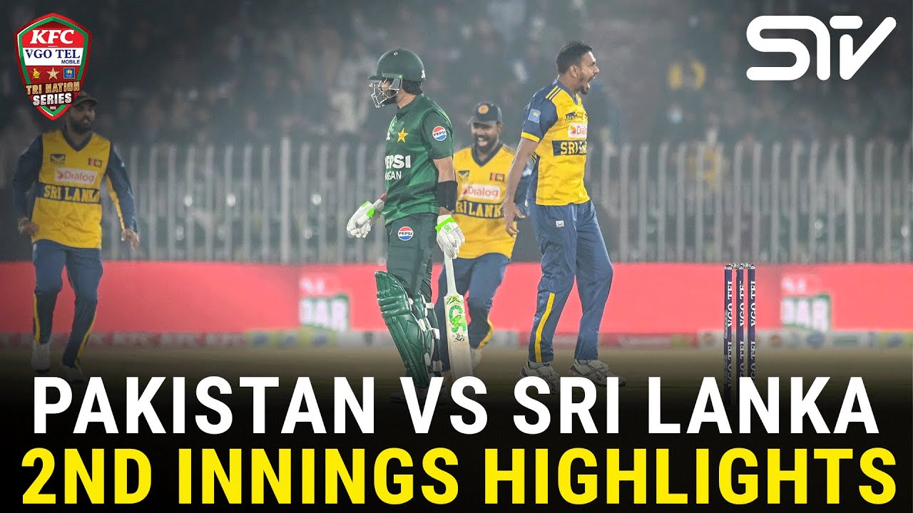 2nd Innings Highlights | Pakistan vs Sri Lanka | Match 06 | Tri Nation Series | PCB | M3W1U