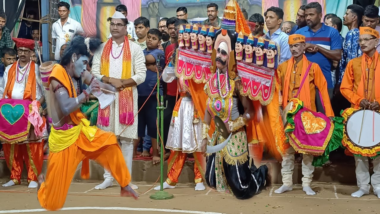 l राम रावण युद्ध स्पर्धा l#kokan #ratnagiri #naman