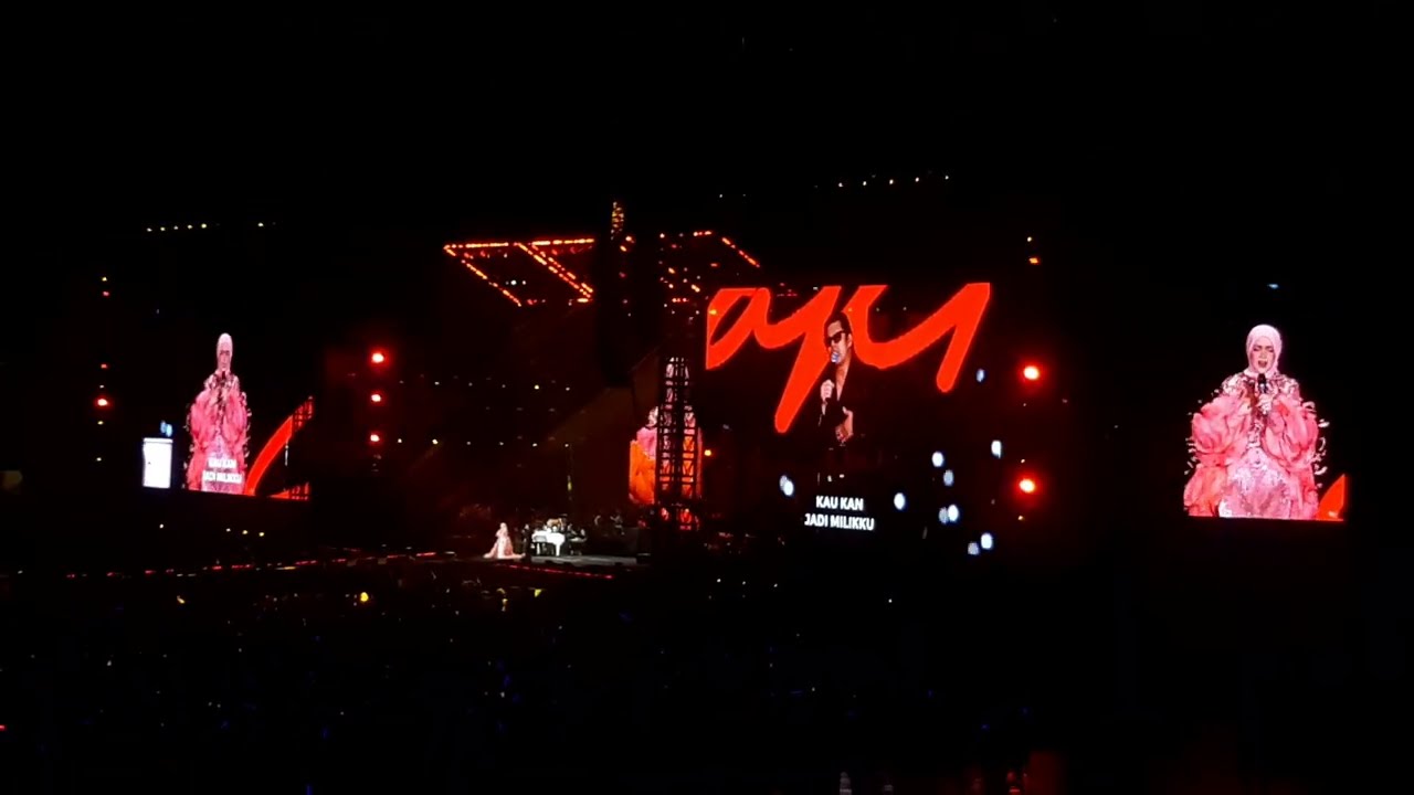 Kau Mawarku &Bagaikan Sakti(Noh Salleh)-Siti Nurhaliza Konsert Legacy30 Stadium Bukit Jalil 10012026