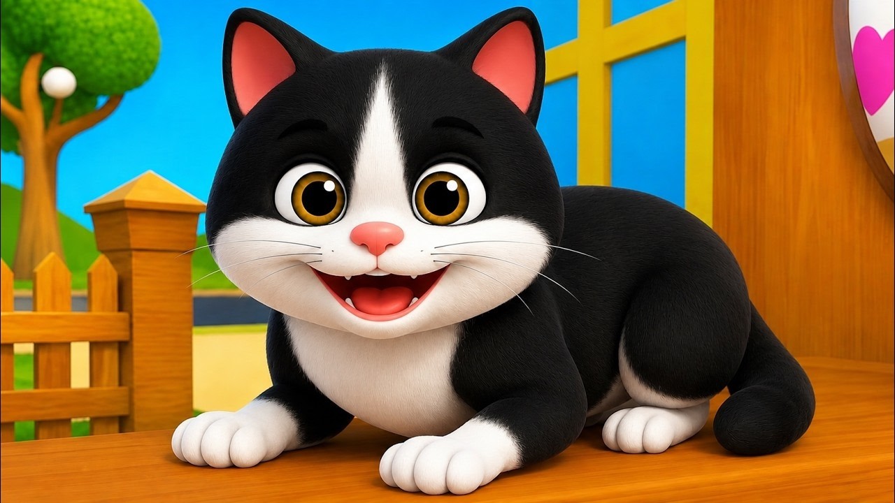 म्याऊ म्याऊ | Meow Meow Billi Karti | Hindi Rhyme For Kids | Balgeet In Hindi |