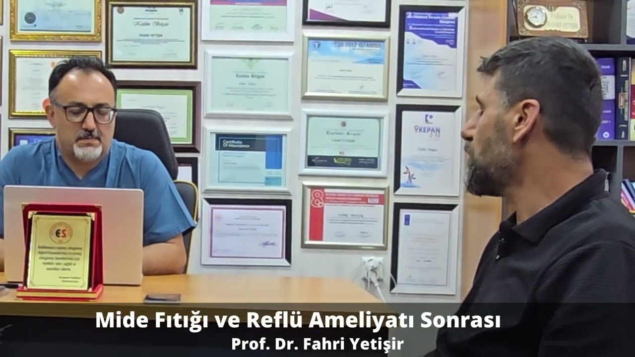 Mide Fıtığı ve Reflü Ameliyatı Sonrası