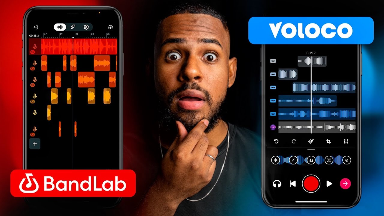 QUAL O MELHOR AUTO TUNE PARA CELULAR? BandLab x Voloco