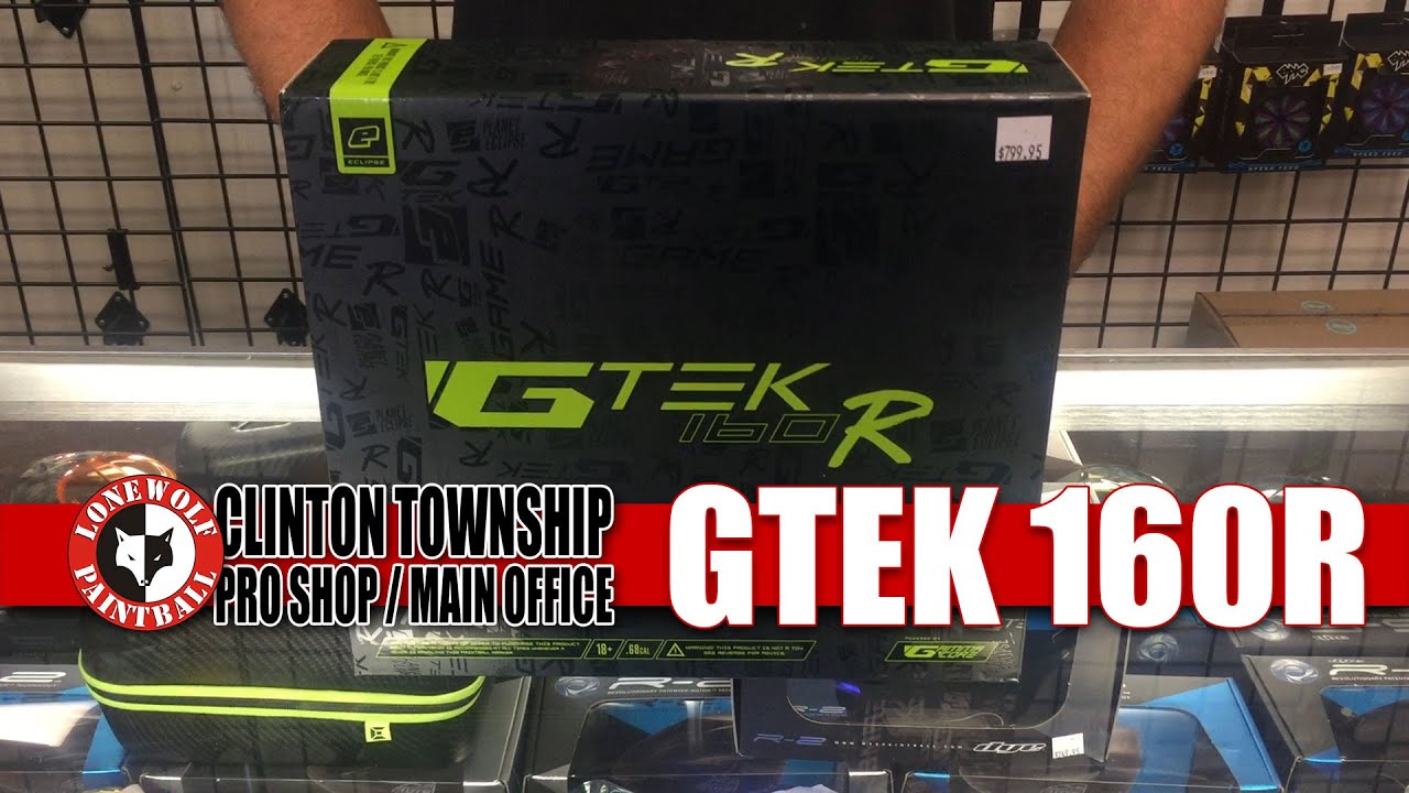 Planet Eclipse GTEK 160R Paintball Gun Unboxing Review & Efficiency Test | Lone Wolf Paintball