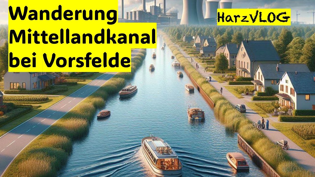 Wanderung - Mittellandkanal bei Vorsfelde