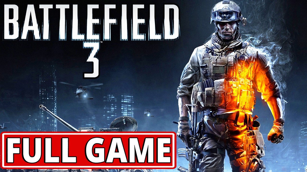 Battlefield 3 walkthrough 【FULL GAME】 | Longplay