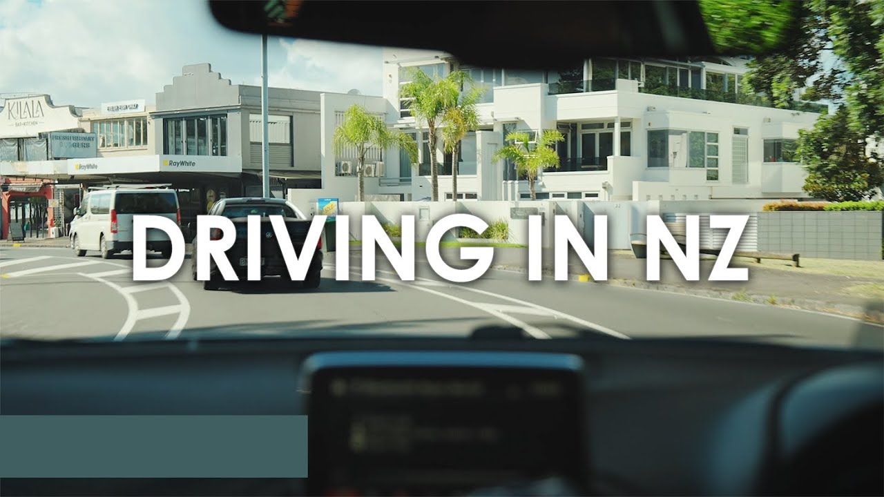 Driving in New Zealand | Auckland Mission Bay | 4K | Relaxing Lo-fi Beats