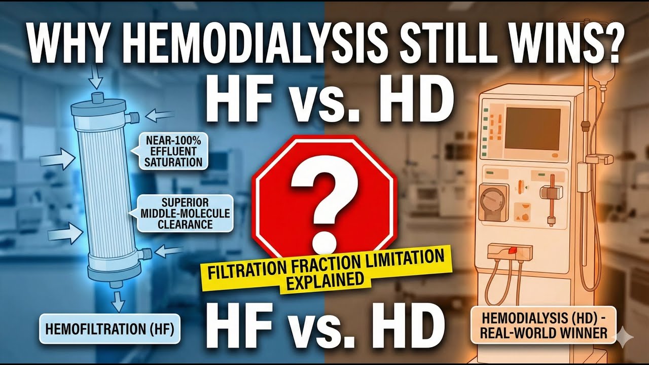 Hemodialysis or Hemofiltration? Here&rsquo;s the Real Difference 💡