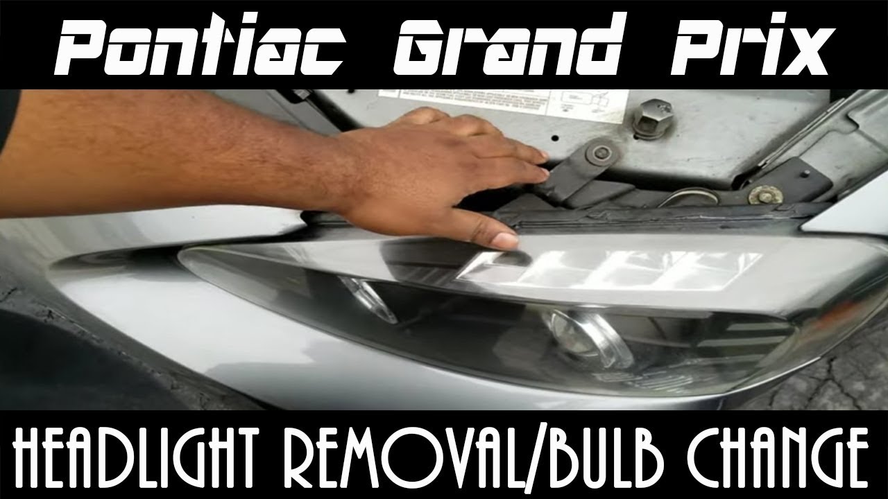 Pontiac Grand Prix — снятие фар и замена ламп
