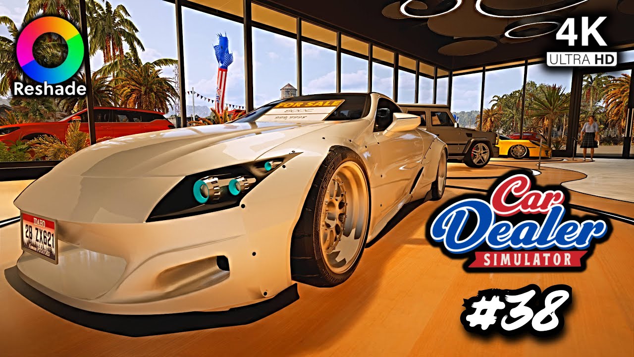New Car Model : UMX 800C and Employee Slots - Car Dealer Simulator 4K Reshade #38