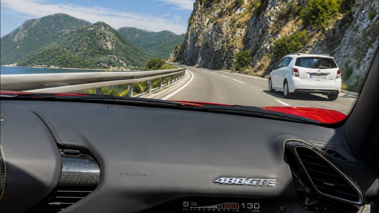 Passenger POV: Ferrari 488 Novitec 