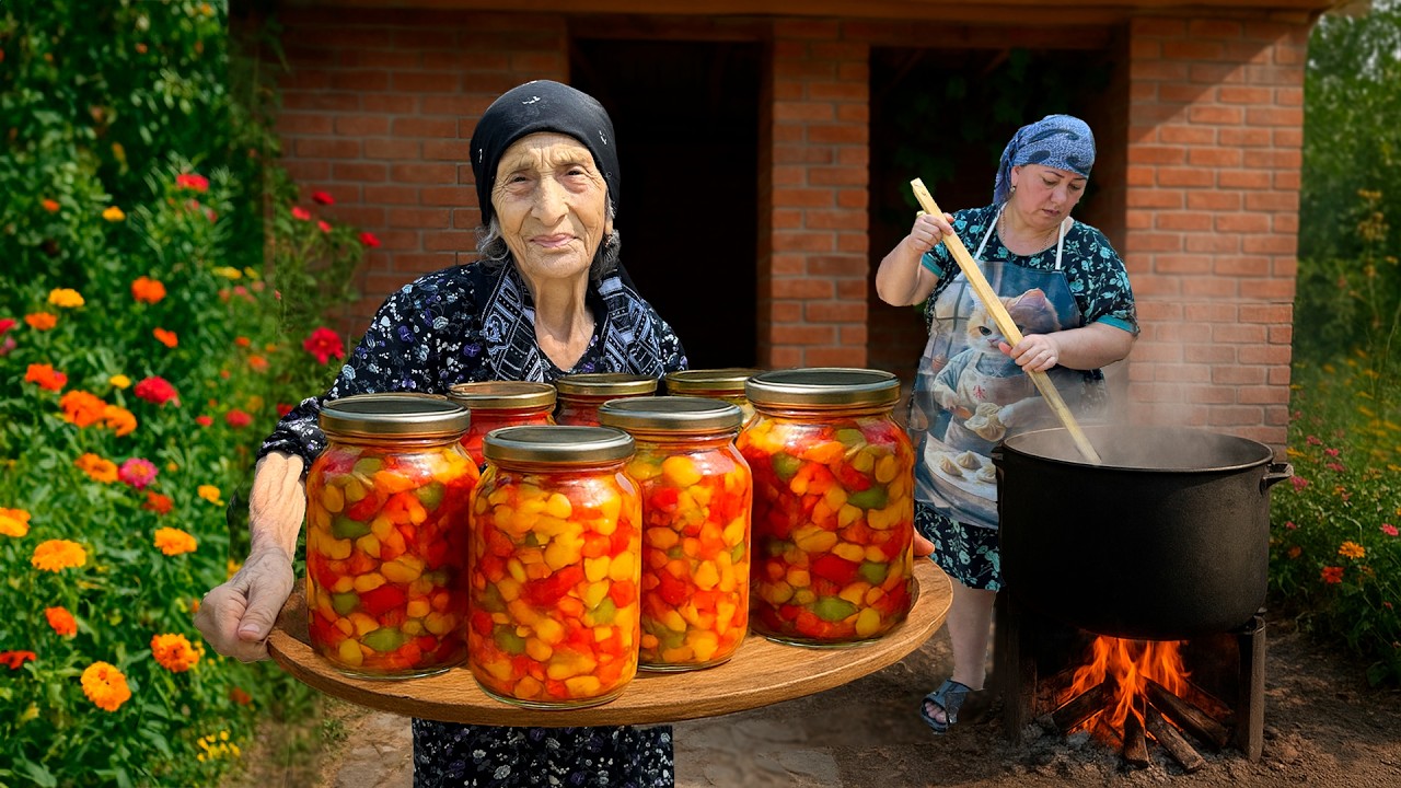 Традиционный домашний лечо 🍅 | Хранится свежим целый год