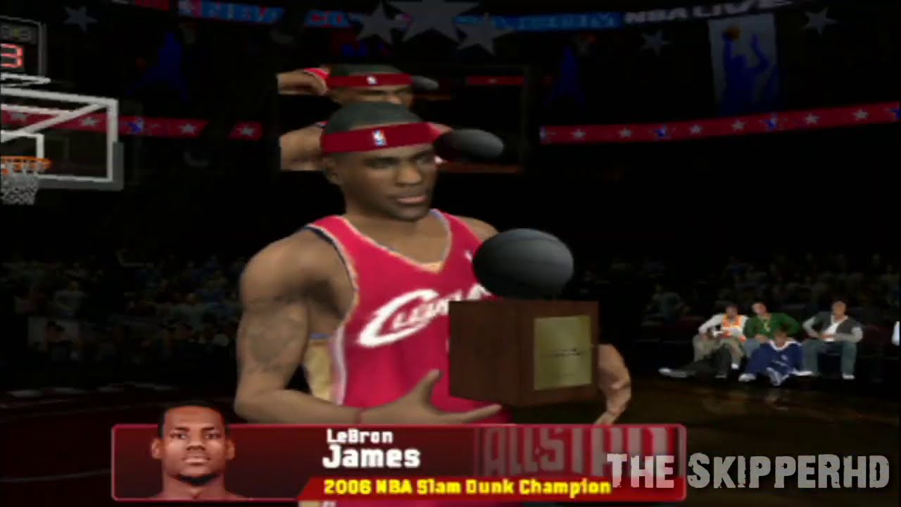 NBA Live 06 PS2 - NBA All Star Slam Dunk Contest