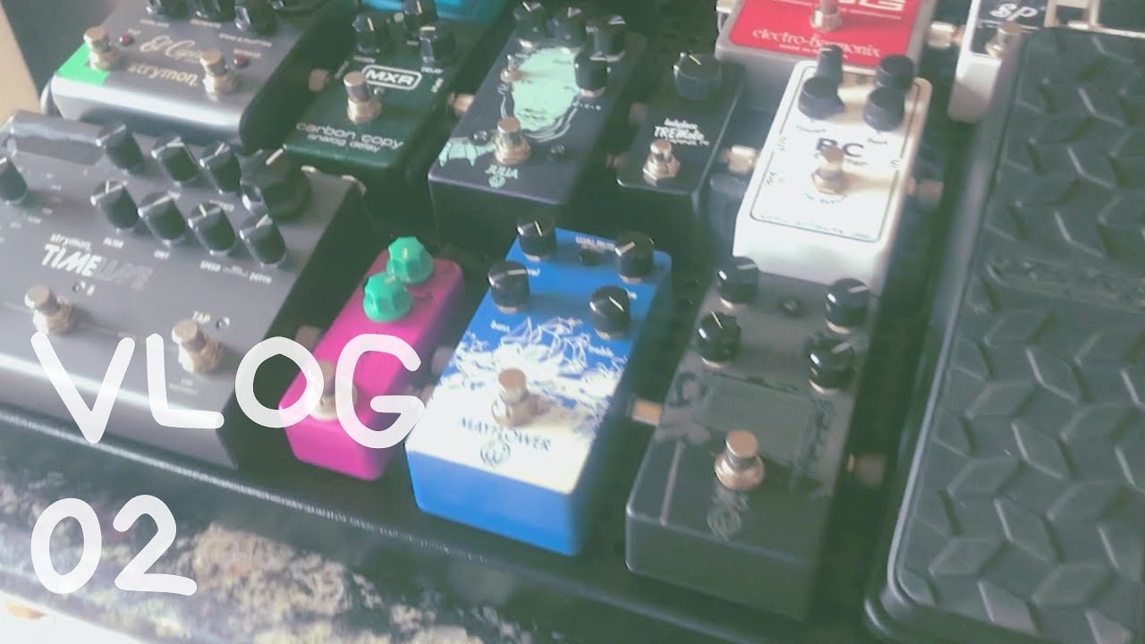 VLOG DO YOUNG #02 - Essas mãos aqui não só tocam guitarra / Cirurgia no Pedalboard