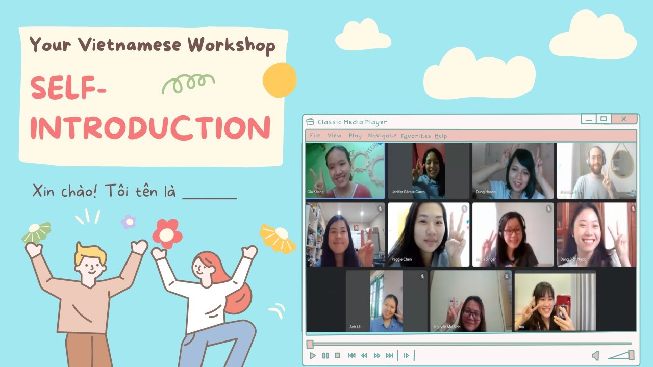 HOW TO INTRODUCE YOURSELF IN VIETNAMESE | Your Vietnamese Workshop #1 - Self introduction