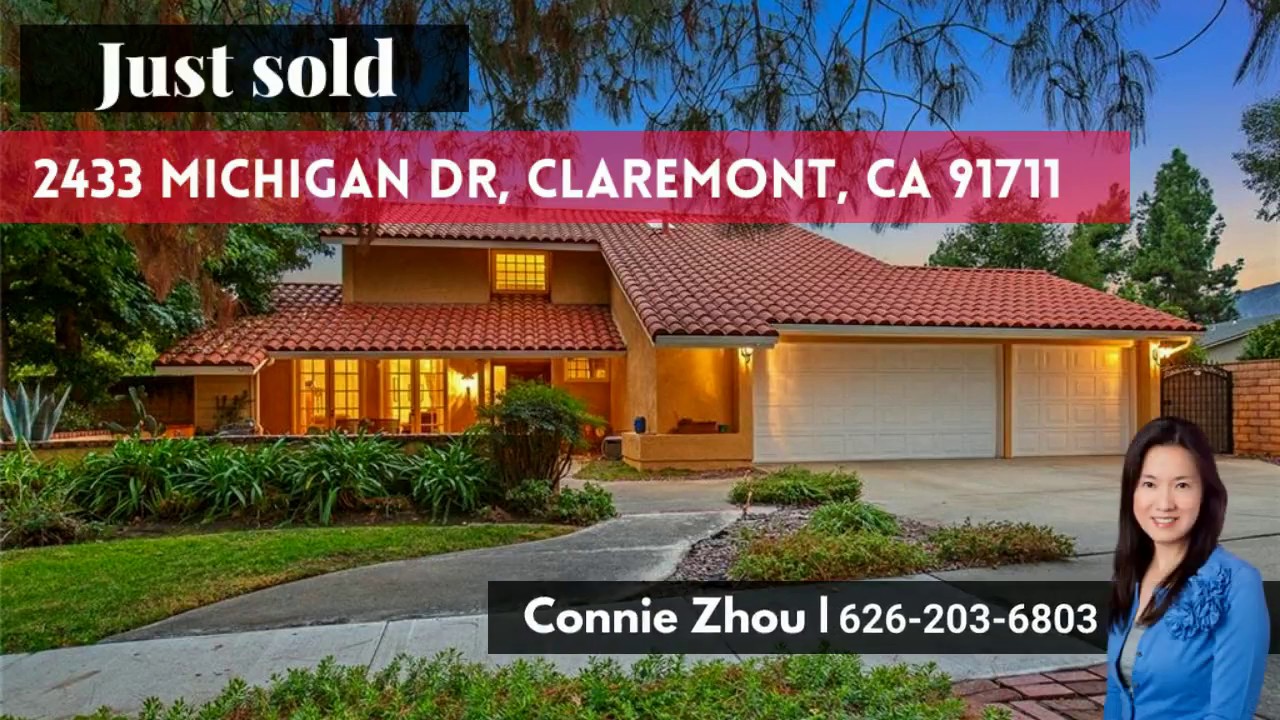 Just sold | 2433 Michigan Drive Claremont, CA 91711