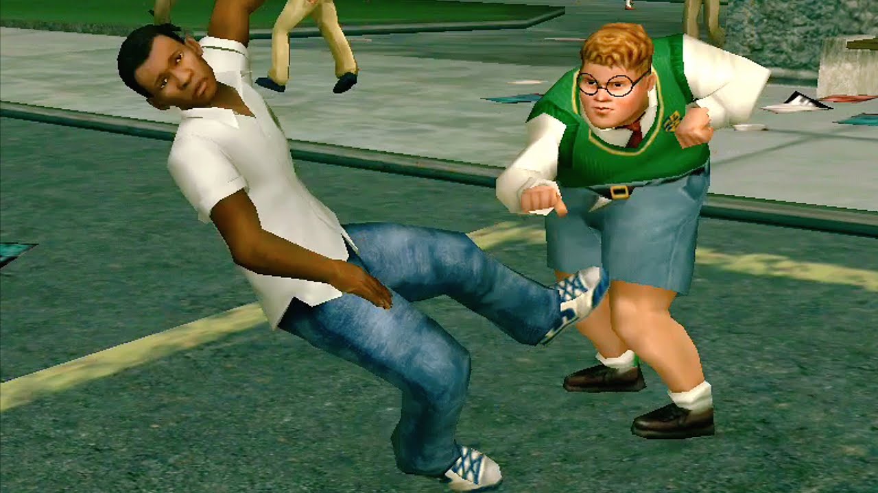 Algernon Papadopoulos vs The Bullies 1v1 [BULLY]