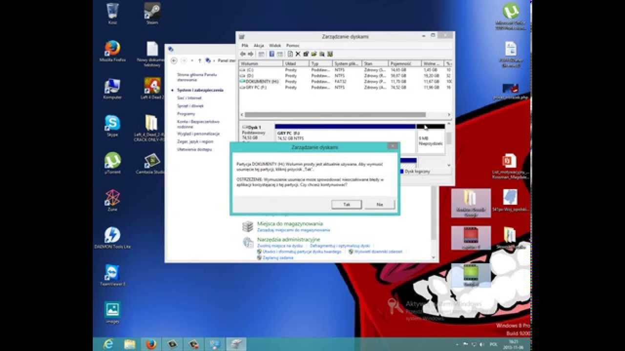 Jak Utworzyć partycję VHD W systemie windows 8