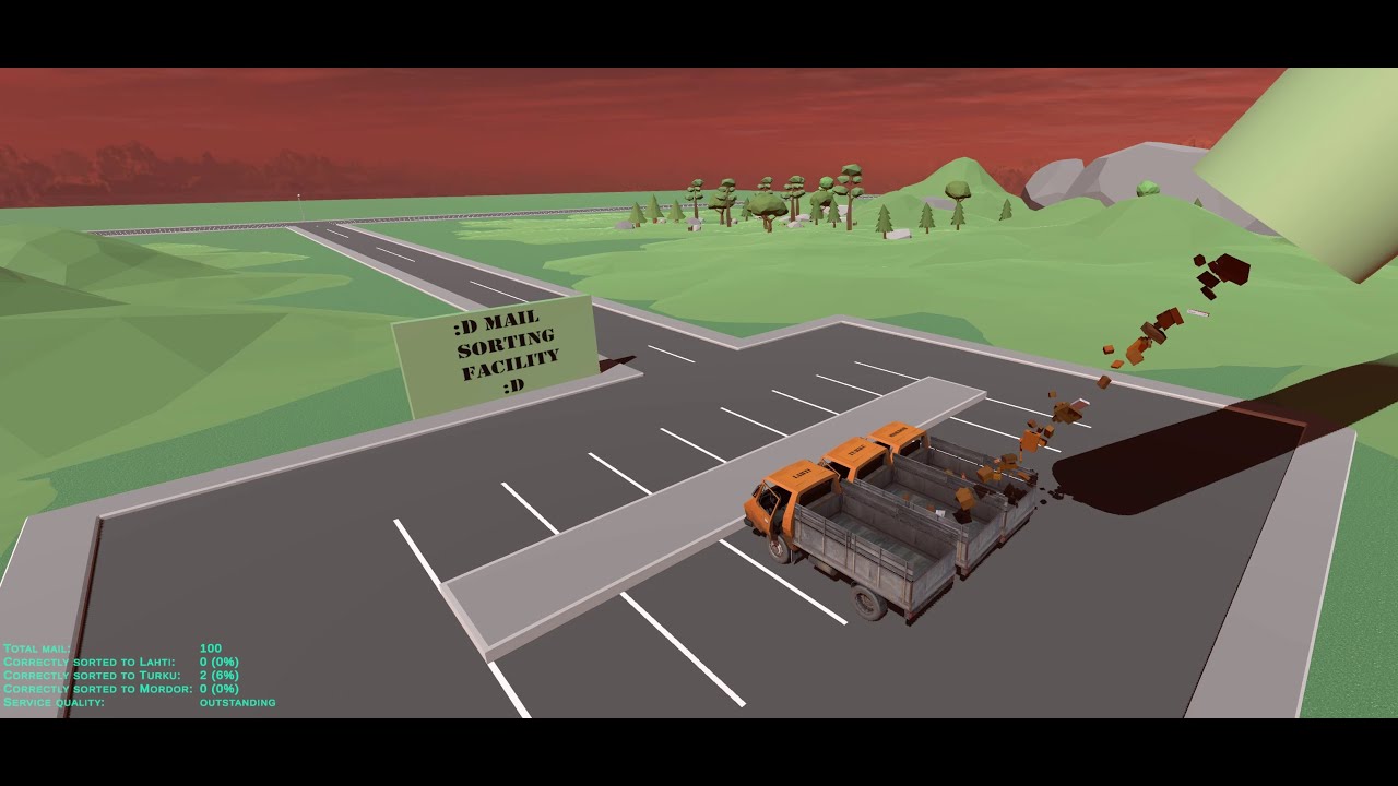 Parcel Manager v. 0.00001 (Educational sorting puzzle game)