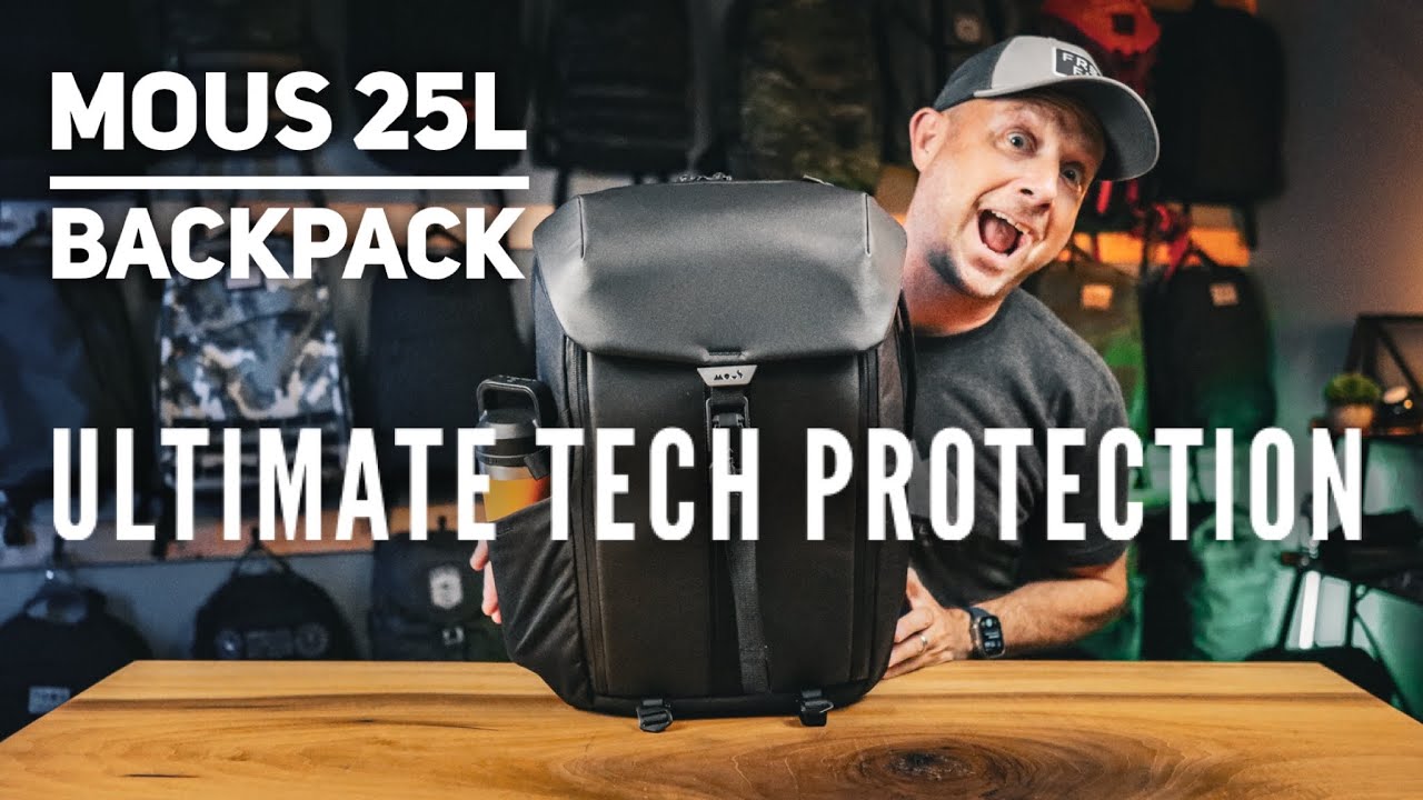 ULTIMATE TECH PROTECTION: Mous 25L Backpack (vs Nomatic & GORUCK)