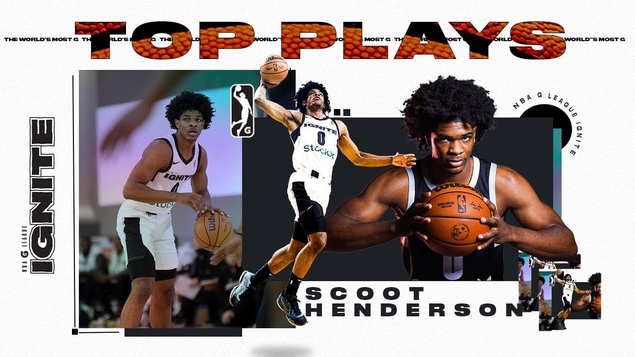 Scoot Henderson's 2021-22 G League Ignite Highlights
