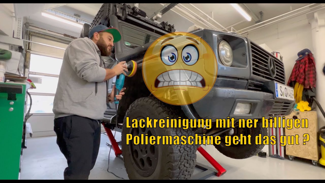 Lack Reinigung billig Poliermaschiene am G500 W463 G-Klasse
