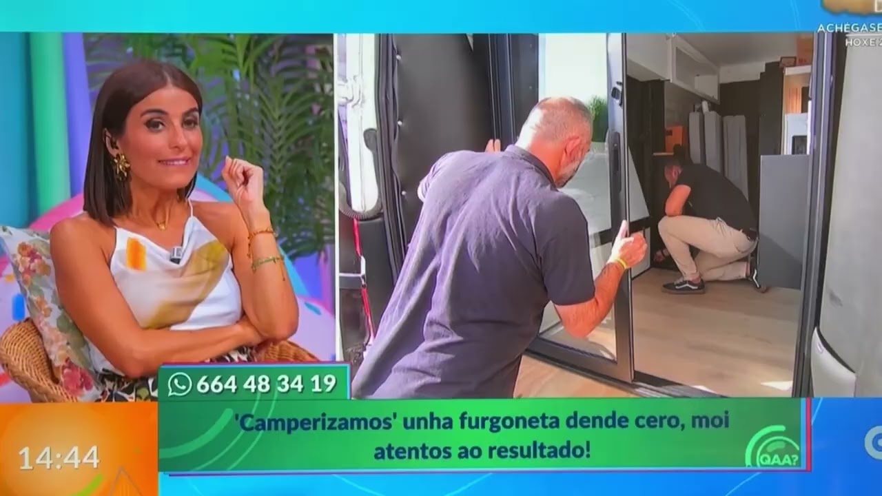 Montamos nuestro Vancubic en directo el TV de Galicia!