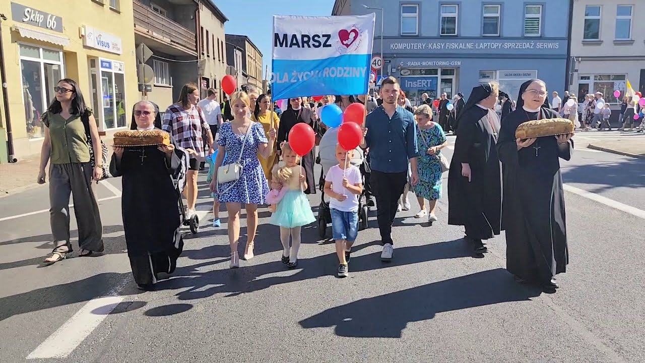 Odolanów obchody 25-lecia działalności Domu Ochrony Życia Poczętego i Marsz Dla życia I Rodziny