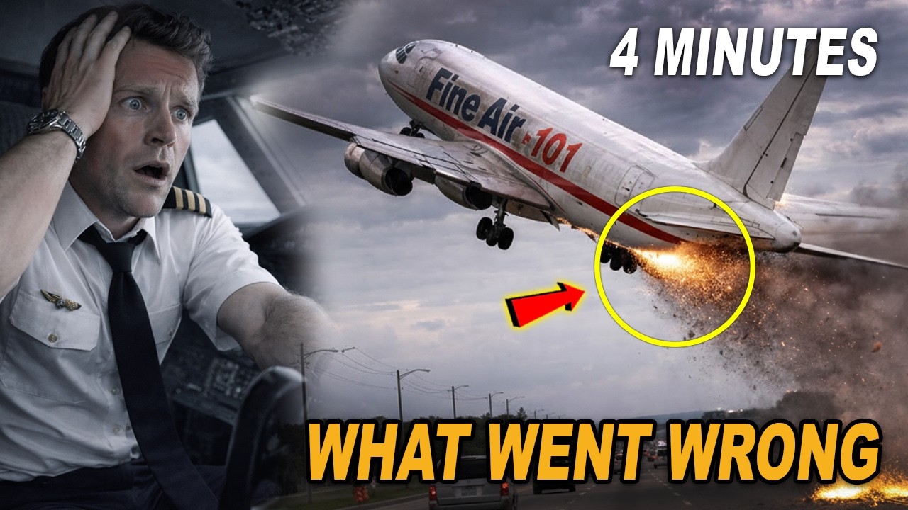 Fine Air Flight 101 The 4 Minute Crash That Chan !! air crash investigation, plane crash 2026
