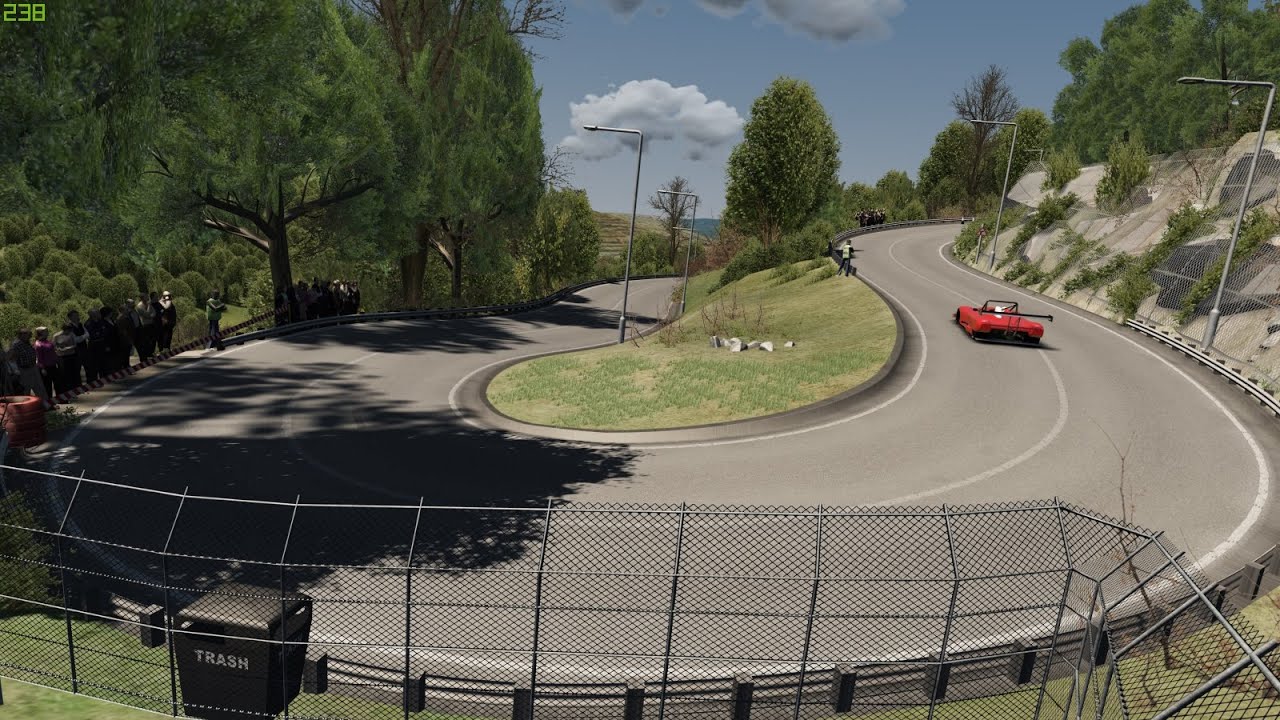 Slalom Salerno Croce di Cava - Race Track builder assetto corsa TEST 2km (14 maggio 2020)