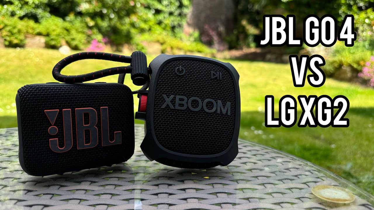 JBL Go 4 vs LG XBOOM XG2 - Is The XG2 Worth £30 More?