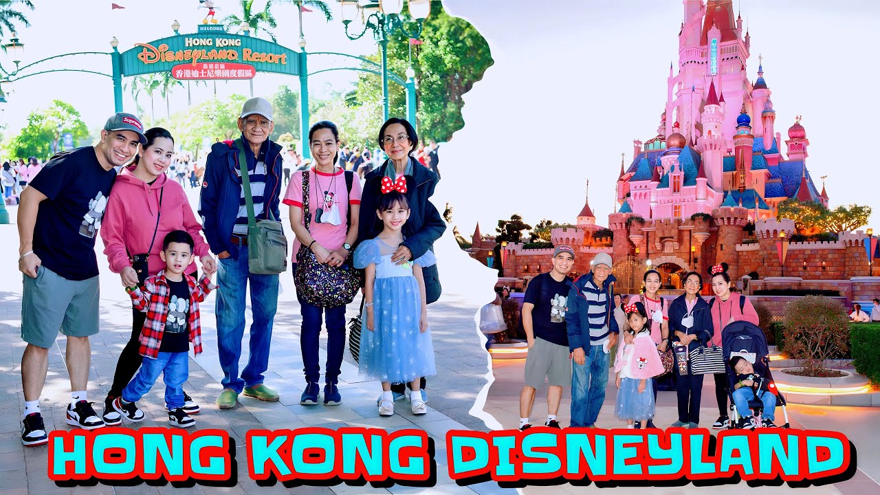 Hong Kong Disneyland Family Vacation