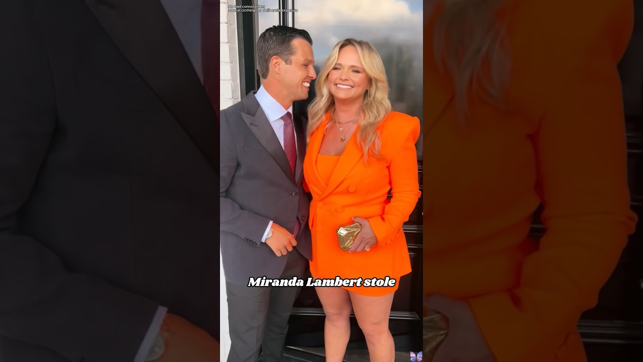 no one realized that the man Miranda Lambert stole from someone else#celebrity #shorts