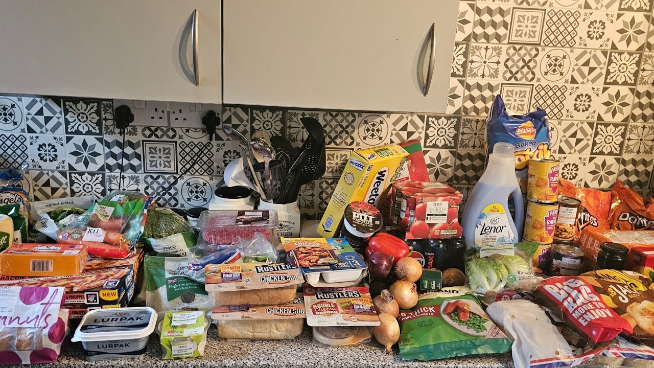 Перевозка продуктов питания из Tesco — ноябрь