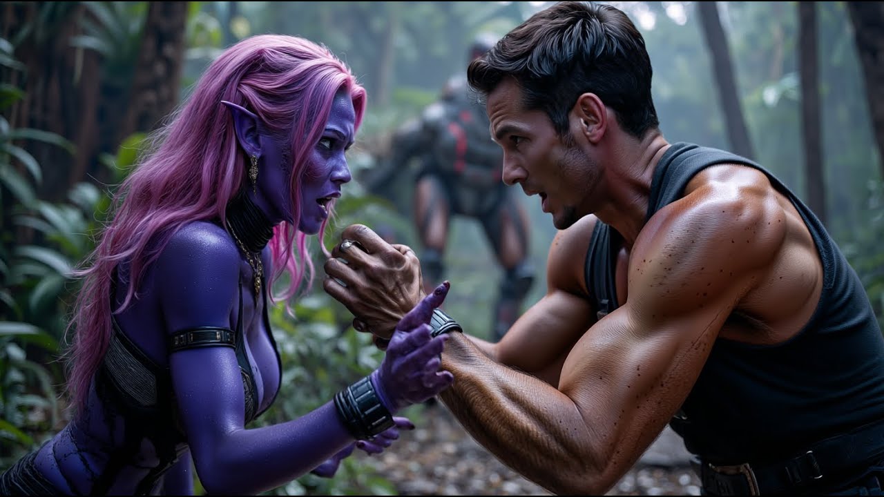 She Bit Me After I Healed Her—Now Her Alien Tribe Calls Me Their Alpha!