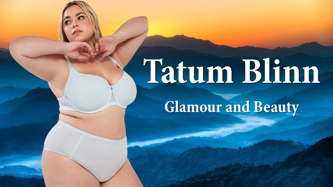Биография американской модели plus-size Татум Блинн | Возраст, вес, состояние | Модель Curvy Biki...