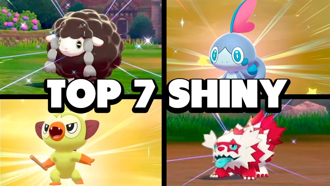 TOP 7 MEJORES REACCIONES a SHINY en ESPADA y ESCUDO