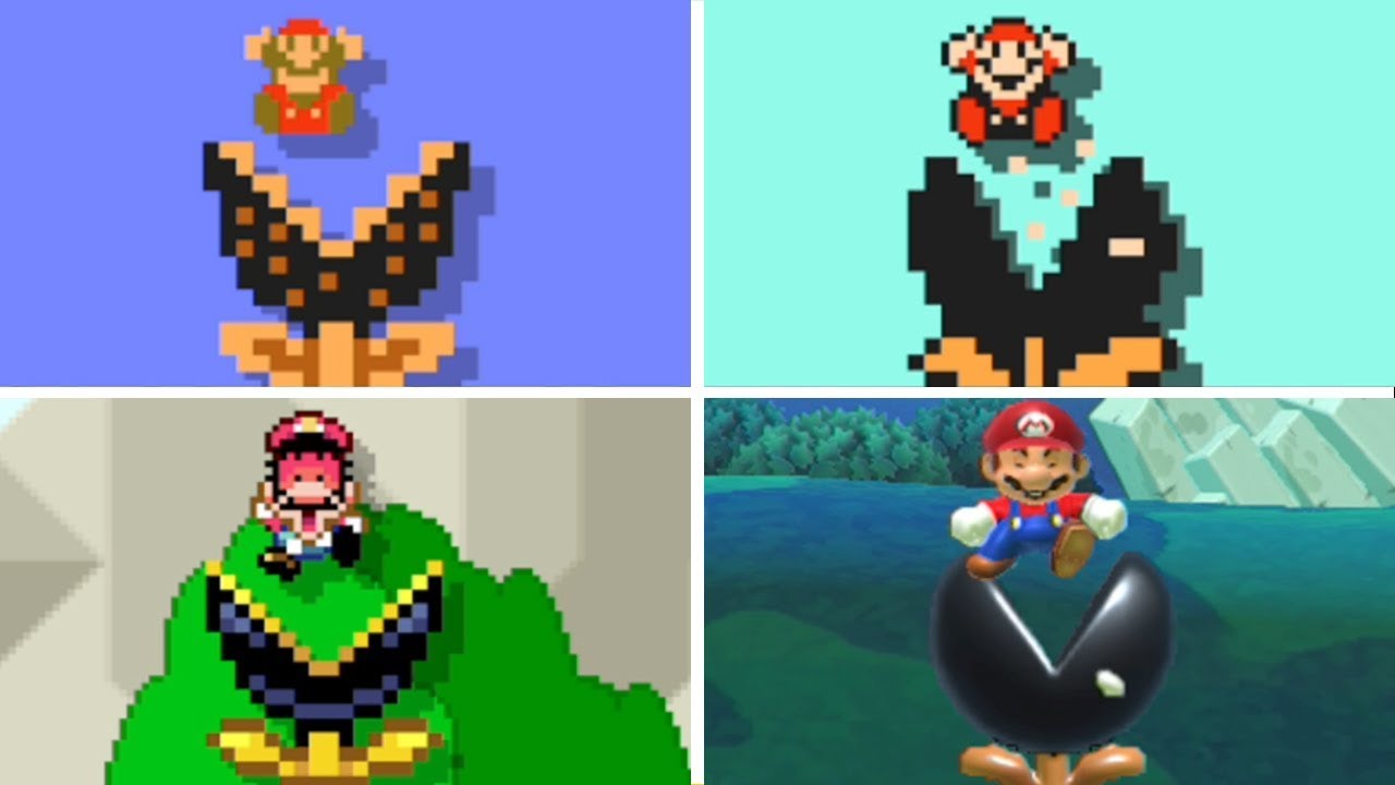 Evolution of - Muncher in Super Mario Games