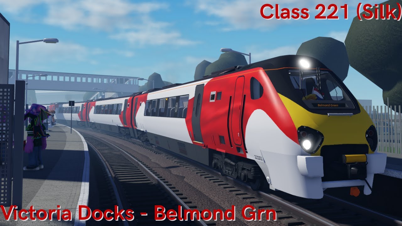 Crawling along the Victoria Line | Victoria Docks - Belmond Green | Roblox British Railway