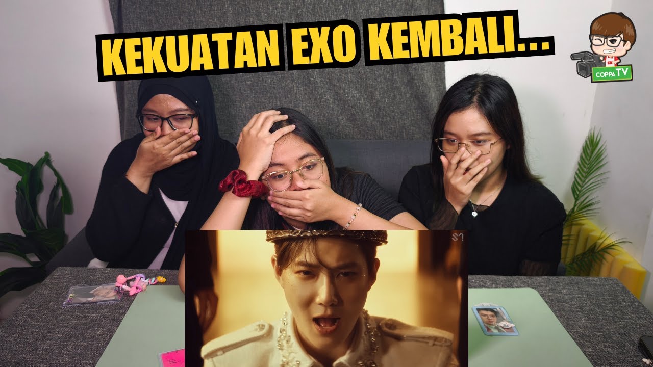 EXO 엑소 'Crown' MV REACTION [ INA ]