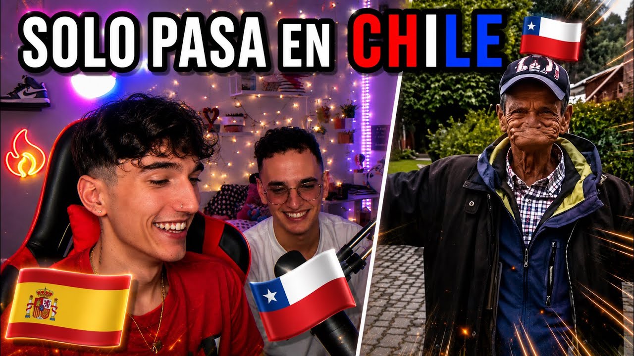 SOLO PASA en CHILE 🇨🇱 REACCIÓN (español y chileno)