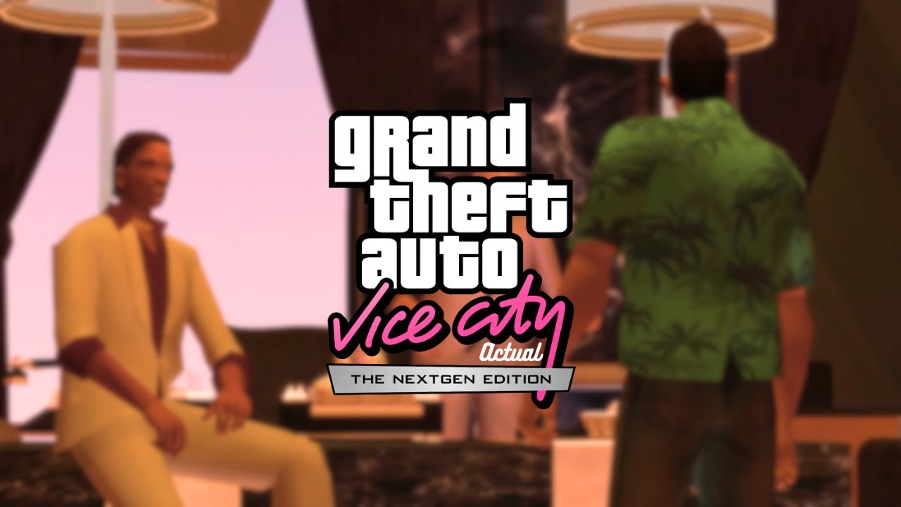 Прохождение сюжетной линии GTA VC с использованием Actual NextGen Edition Project.