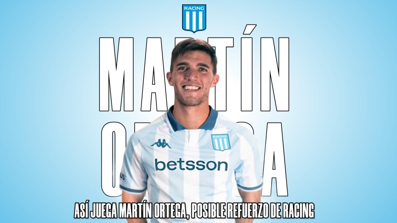 ASÍ JUEGA  MARTÍN ORTEGA, POSIBLE REFUERZO DE RACING💙