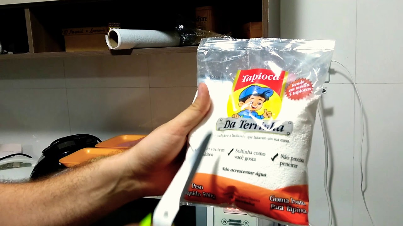 Como preparar uma tapioca recheada? Tapioca da terrinha.