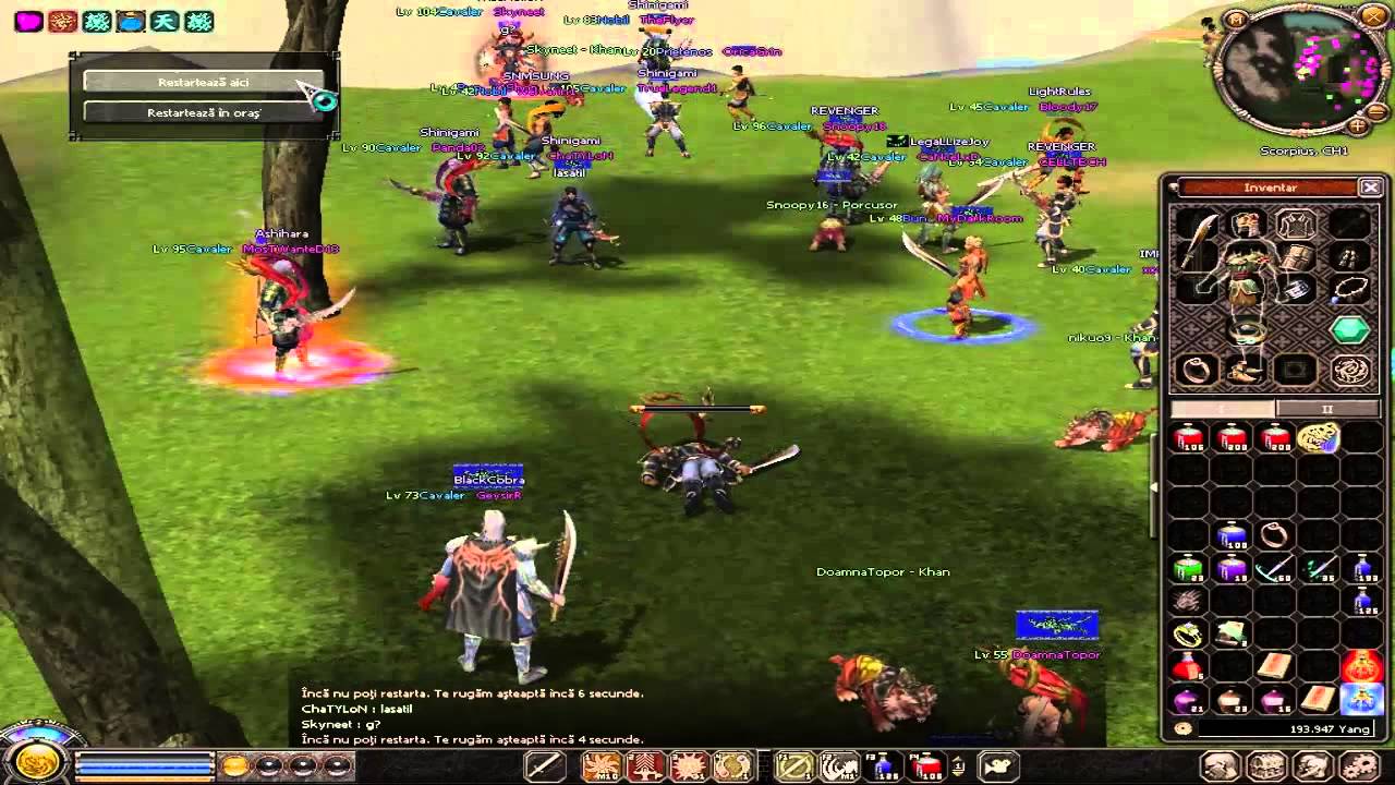 Let's Play Metin2 Ro Scorpius Psih0paT PvP Random[25 Min]