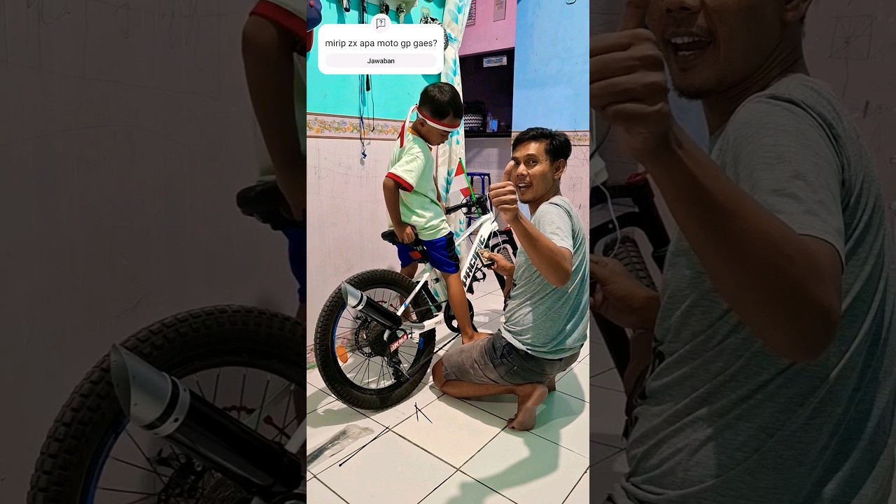 ARSA PASANG KNALPOT RACING DI SEPEDA GAES🤣 MANTUL #shorts #trending #arsacool #fyp