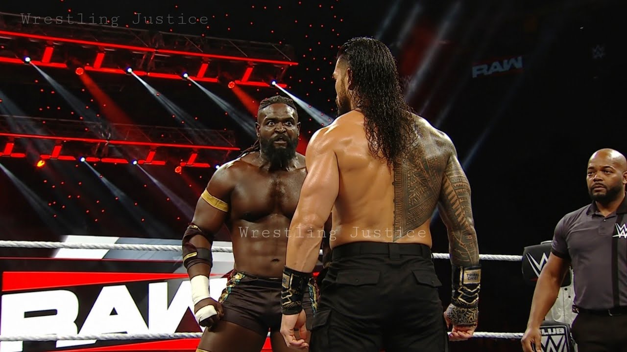 Roman Reigns Vs Oba Femi Brutal Match WWE Raw 2026 Highlights 